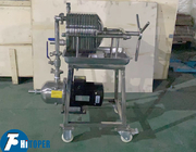 304/316 Stainless Steel Plate and Frame Filter Press for Acid and Alkali Solutions
