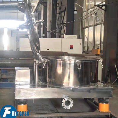 Manual Discharge Platform Base Centrifuge For Chemical / Food Intermittent Operation