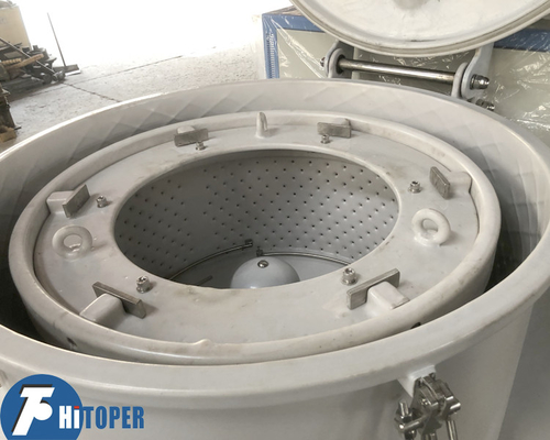 Stainless Steel Automatic Bag Hoist Top Discharge Basket Centrifuge for Oil Filtering