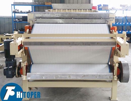 Heavy Duty Belt Filter Press with 1000mm Belt for Continuous Sludge Dewatering in Chemical Industry Wastewater Treatment