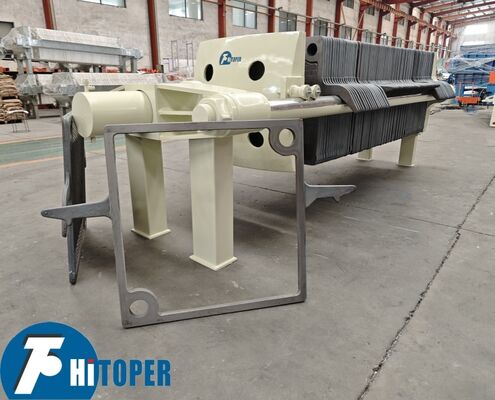 Durable Cast Iron Filter Press Designed for High Temperature Filtration in Metallurgy Ceramics Petrochemical and Oil Industry Applications