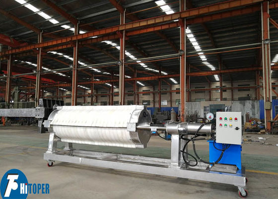 Cotton Cake Filter Press Featuring Large Filter Area And Movable Wheels Providing Easy Transportation And Liquid Solid Separation