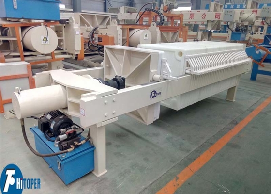 Oil Slurry Separation Chamber Filter Press Machine , High Temperature Resistant Filter Press Unit