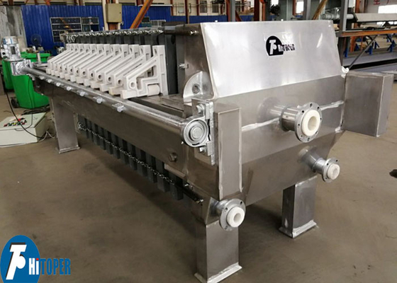 Stainless Steel Filter Press for Syrup and Vinegar Advanced Membrane Chamber Filter Press