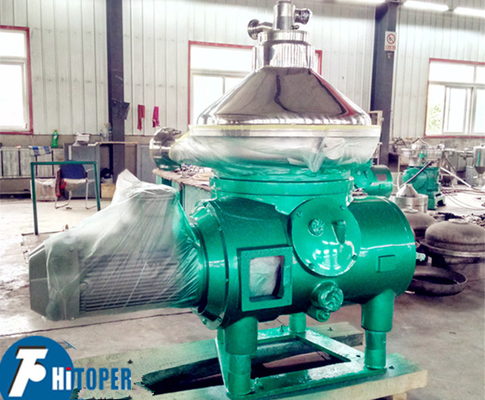 Coconut Oil Precision filtration Disc Bowl Centrifuge Automatic Bottom Discharge Of Stainless Steel Material