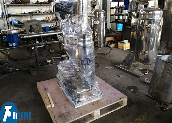 21000r/min High Speed 3 Phase Tubular Centrifuge Separator Food Degree Stainless Steel Material Made