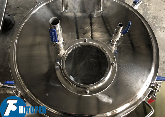 450mm Drum Basket Separation Platform Base Centrifuge With PP Material Filter Bag