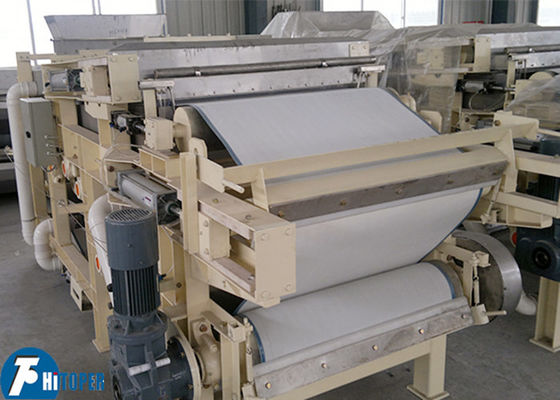 Heavy Duty Belt Filter Press with 1000mm Belt for Continuous Sludge Dewatering in Chemical Industry Wastewater Treatment
