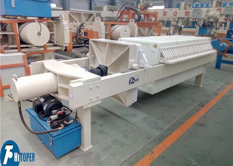 Oil Slurry Separation Chamber Filter Press Machine , High Temperature Resistant Filter Press Unit