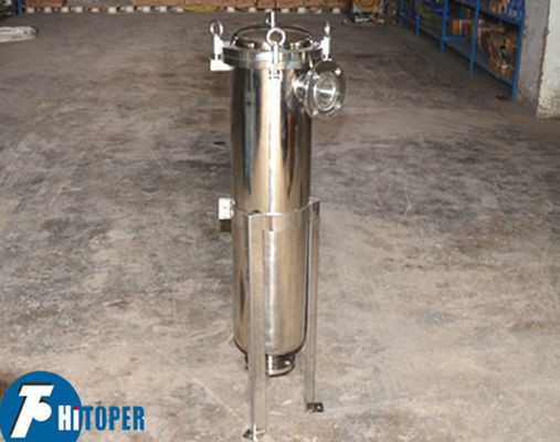 خانه فیلتر کیسه صنعتی با پشتیبانی سبد فولاد ضد زنگ و جایگزینی مناسب کیسه فیلتر برای فیلتر کردن مایعات